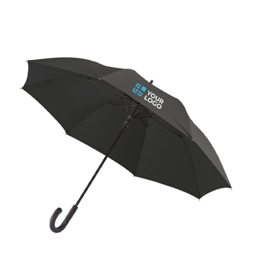 Relatiegeschenken paraplu met logo weergave met jouw bedrukking