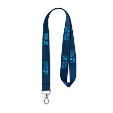 Goedkope polyester lanyards op maat 15, 20 of 25 mm Regular
