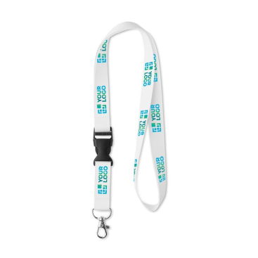 Sublimatie keycord met kliksluiting weergave met jouw bedrukking