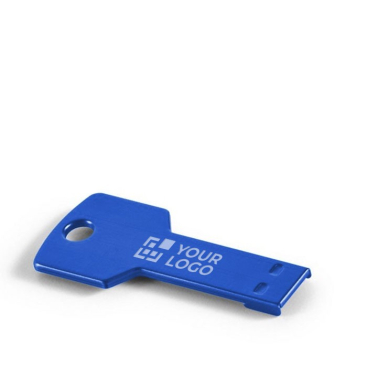 Sleutelvormige USB-stick in meerdere kleuren