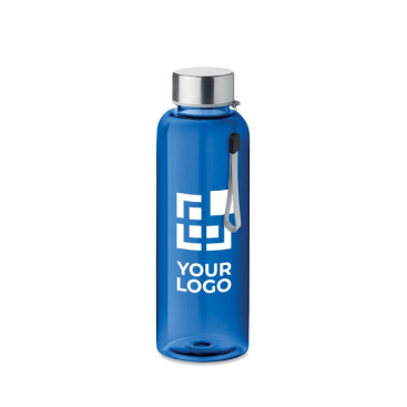 Anti-lek gerecyclede plastic waterflessen van 500 ml RPET