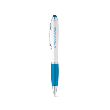 Klassieke pen met metalen clip en draaimechanisme Toptouch 