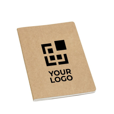  Notitieboek a5 met logo van gerecycled papier