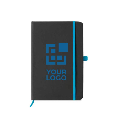  Notitieboek a5 met logo en pennenlusje