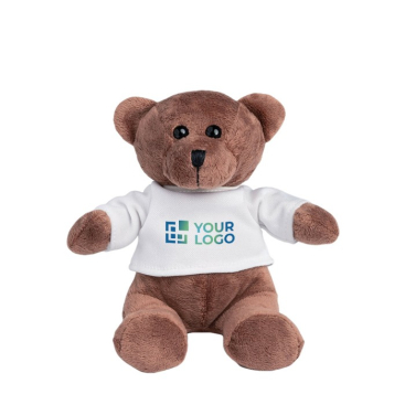 Knuffel met bedrukt T-shirt