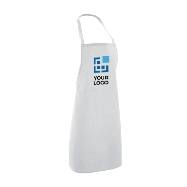 Voordelige lange schort van 180 g/m2 katoen Gourmet 