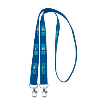 Keycords met dubbele sluiting, levering 4-6 dagen weergave met jouw bedrukking