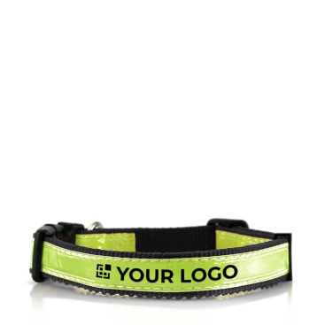 Reflecterende halsband met logo