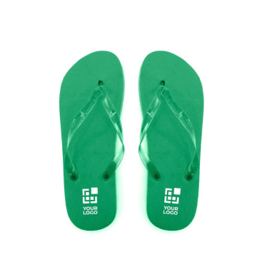 Slippers met opdruk en EVA zool weergave met jouw bedrukking