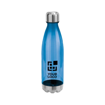 Sportieve maxi waterfles met logo weergave met jouw bedrukking