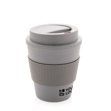 Herbruikbare koffiebekers met deksel kleur blauw