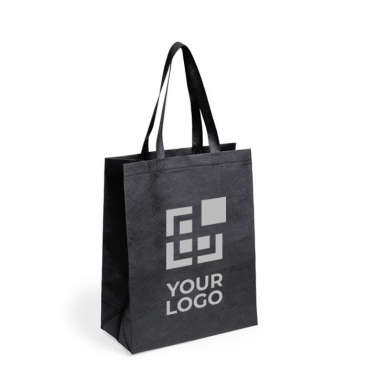 Non woven draagtassen laten bedrukken met logo weergave met jouw bedrukking