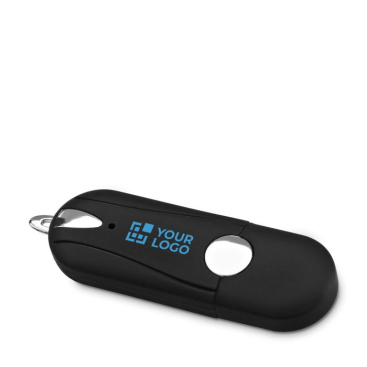 Bedrukte usb stick met rubberen afwerking