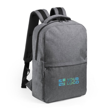 Rpet laptop rugzak bedrukt met logo