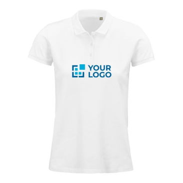 Bedrukt poloshirt van biologisch katoen, 170 g/m2 weergave met jouw bedrukking