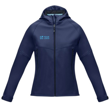 Duurzame jas met logo voor vrouwen, 280 g/m2 weergave met jouw bedrukking