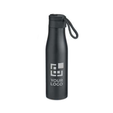 Bidon met eigen logo en magnetisch sluiting