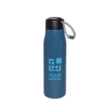 Drinkfles met thermosfunctie kleur blauw