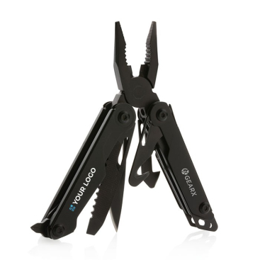 Inklapbare tang en multitool in één kleur zwart