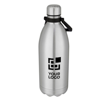 Extra grote thermosfles bedrukt met logo