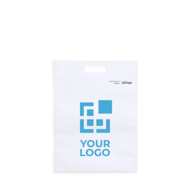 Gerecycled non woven tas met opdruk weergave met jouw bedrukking