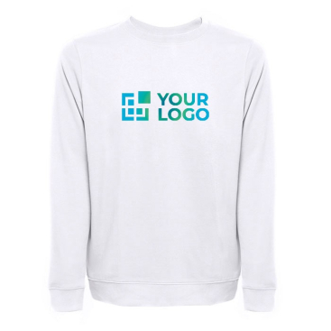 Sweatshirt van Italiaans fleece 240 g/m2 weergave met jouw bedrukking