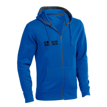 Hoodie laten bedrukken 300 g/m2 weergave met jouw bedrukking