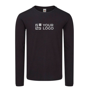 T-shirt van gekamd katoen 150 g/m2 weergave met jouw bedrukking