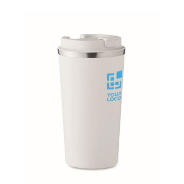 Stijlvolle stalen thermosbeker met logo