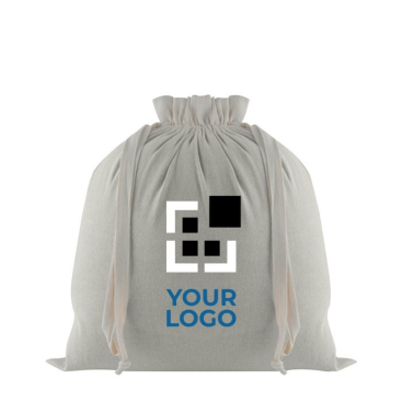 Extra grote tas met trekkoordsluiting bovenaan