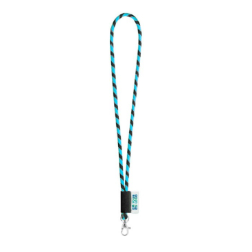 Gestreepte Lanyard, levertijd van 5-7 dagen weergave met jouw bedrukking