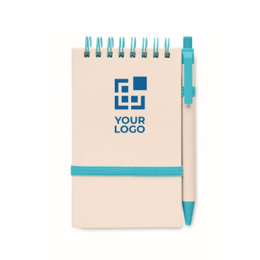 Gerecycled notitieblok met pen