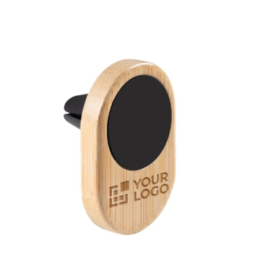 Bamboe magnetische autotelefoonhouder Carpool