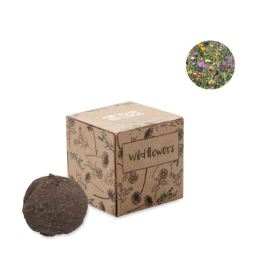 Wildflower zaden met doos