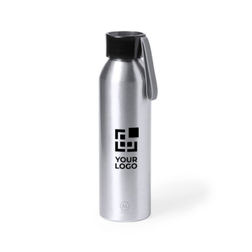 gerecyclede aluminium fles met tape