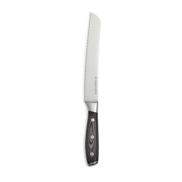 Duits stalen messen met logo en lemmet van 20 cm