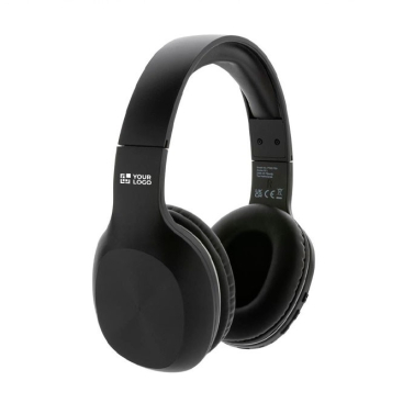 Promotionele bluetooth koptelefoon van gerecycled plastic