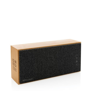 Krachtige draadloze bamboe speaker van 20W