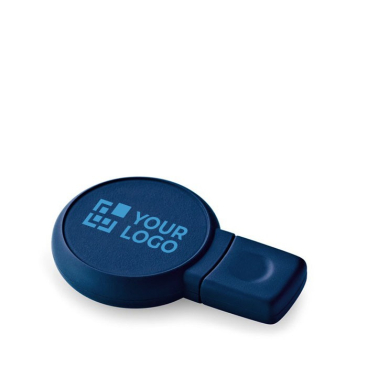 USB met ronde vorm en rubberen afwerking