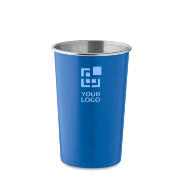 Herbruikbare beker bedrukken gerecycled van roestvrijstaal 300 ml