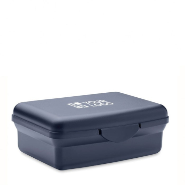 Gerecyclede PP lunchbox bedrukken met makkelijke kliksluiting 800ml weergave met bedrukking