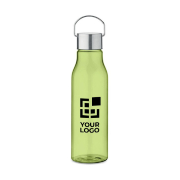 Gerecyclede RPET anti-lek drinkfles bedrukken met felle kleuren 600ml