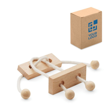 Goedkope houten puzzel met rechthoeken