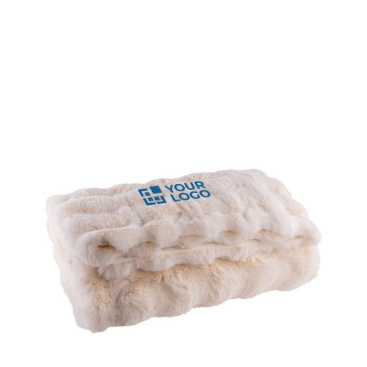 Natuurlijke premium polyester deken met bonteffect 170g/m2