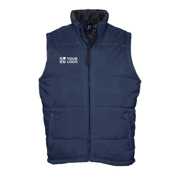 210T polyamide gevoerde vest met twee zakken SOL'S Warm