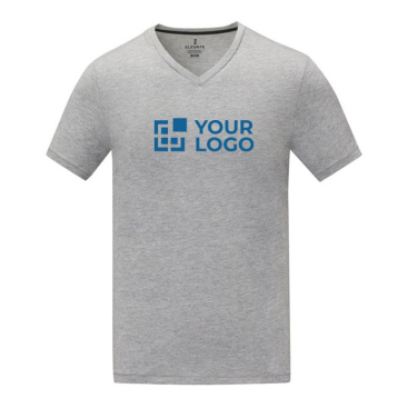 Katoenen heren-T-shirt met V-hals 160 g/m2 Elevate Life