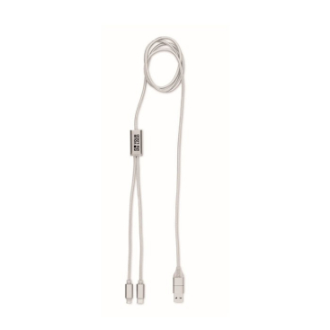 Laadkabel 120 cm met 3 verschillende aansluitingen