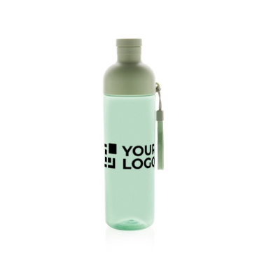 RPET-fles met afneembaar deksel en handvat 600ml