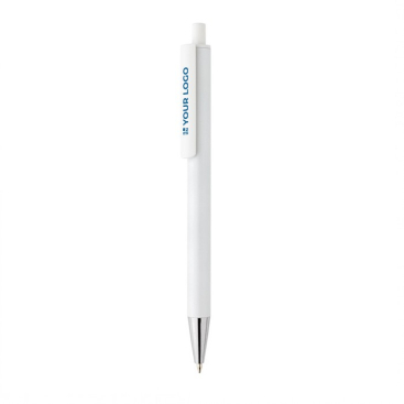 Moderne balpen van gerecycled aluminium blauwe inkt Dokumental®