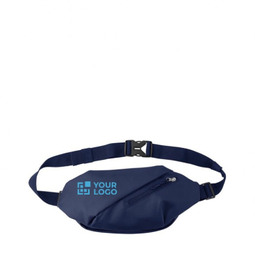 Waterafstotende polyester schoudertas met verstelbare riem